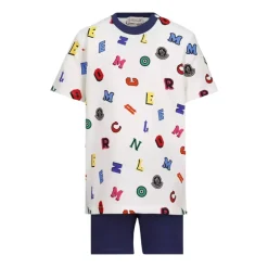 Kleurrijke Logo Katoenen Set