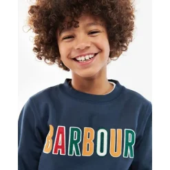 Kleurrijke Logo Sweatshirt Lange Mouw