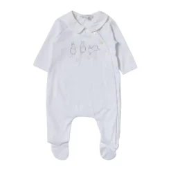 Konijnen Bodysuit met Peter Pan Kraag