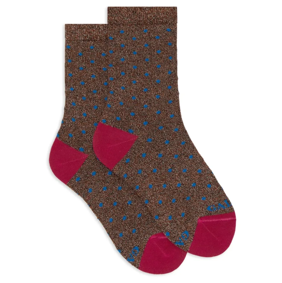 Korte sokken met stippen voor kinderen