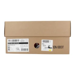 Lage iconische laarzen in marineblauw