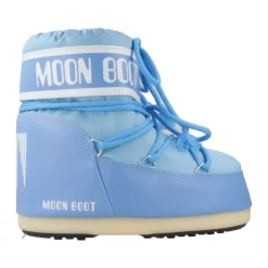 Lage iconische laarzen in marineblauw