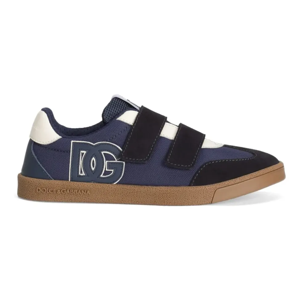 Lage Top Marineblauw/Ivoor Sneaker