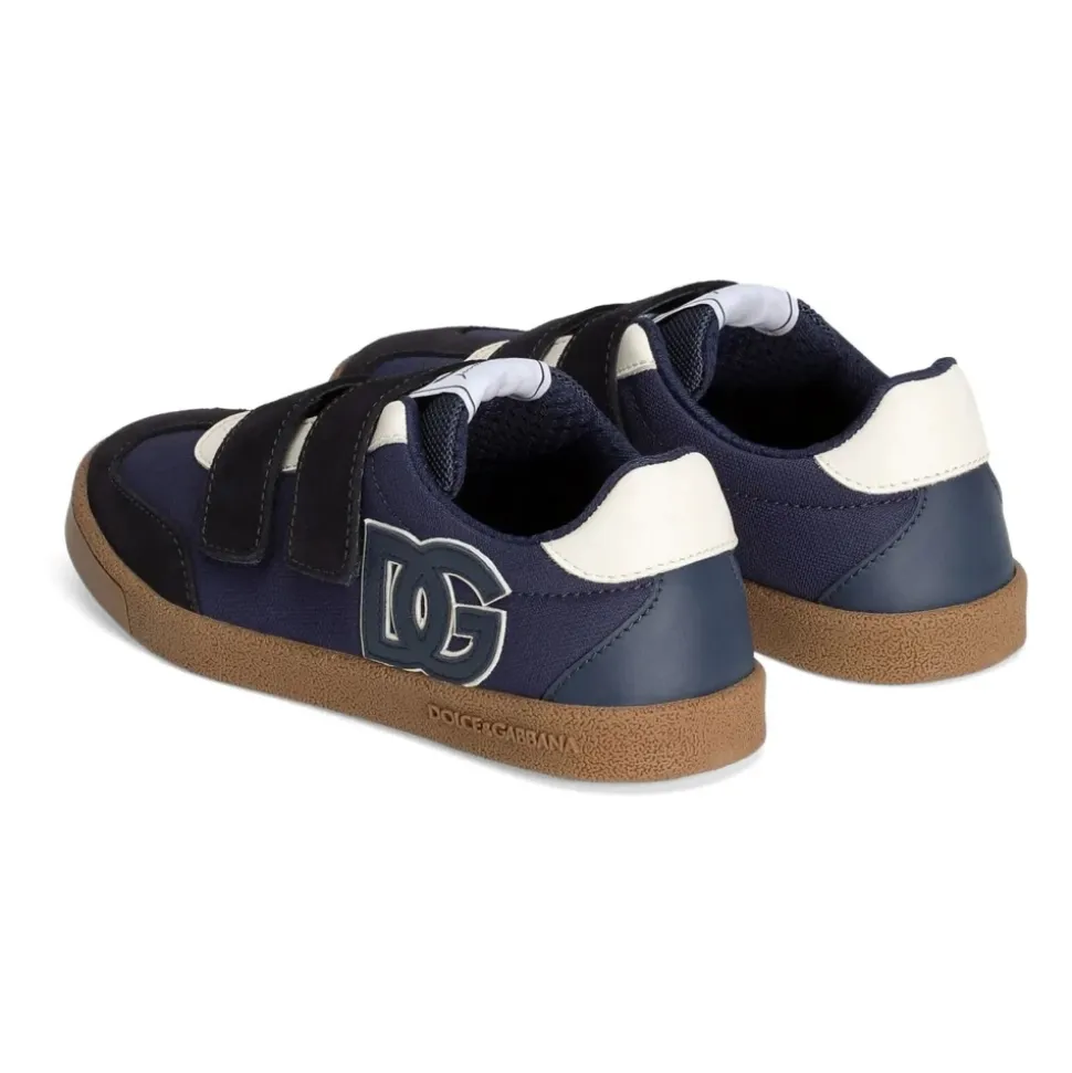 Lage Top Marineblauw/Ivoor Sneaker