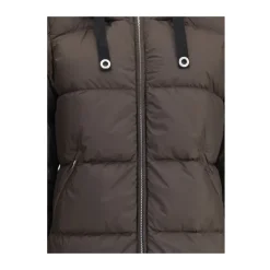 Lang gewatteerd donsjack