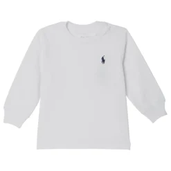 Lange mouw ronde hals T-shirt