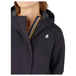 Lange Waterdichte Jas met Imitatiebont Voering