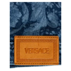 Lasered Denim Blouson