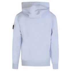 Lavendel hoodie met logopatch