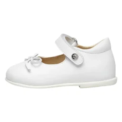 Leather ballet flats with bow BALLET