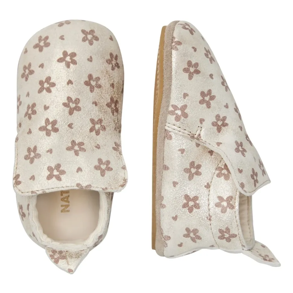 Leather crib shoes PLUMARD 2