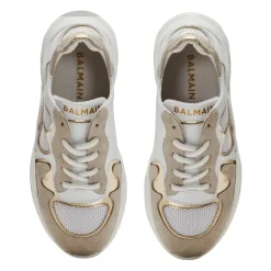 Leren en Mesh Sneakers