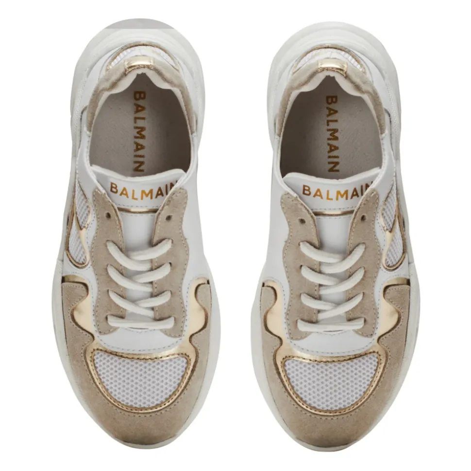 Leren en Mesh Sneakers