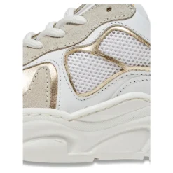 Leren en Mesh Sneakers