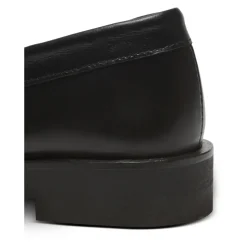 Leren loafers met B-logo