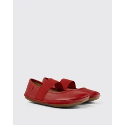 Leren Mary Jane Ballet Flats