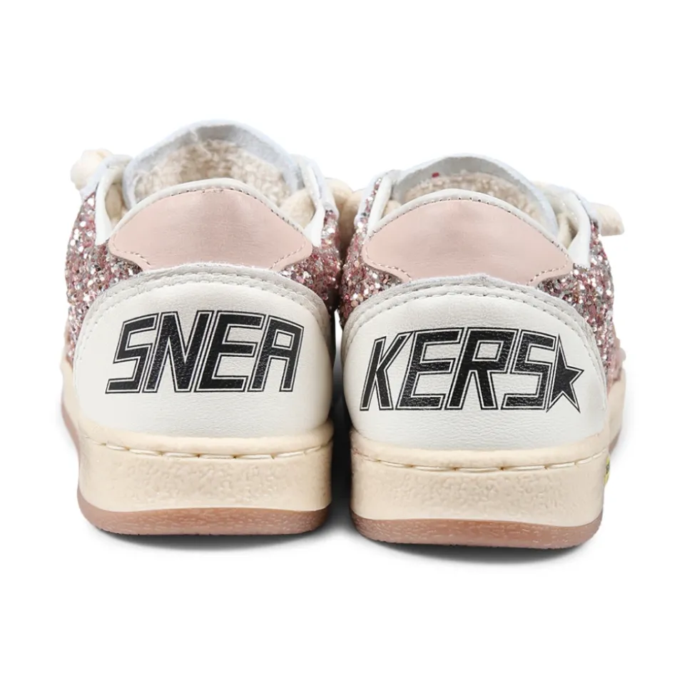 Leren Vintage Sneakers met Iconische Ster