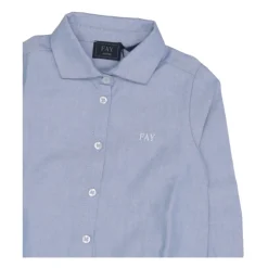 Lichtblauw Katoenen Bodysuit Shirt