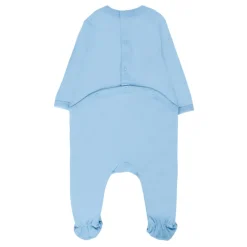 Lichtblauwe Katoenen Babygrow Set