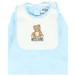 Lichtblauwe Romperset met slab