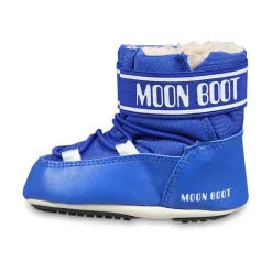 Lichtblauwe waterafstotende sneeuwlaarzen