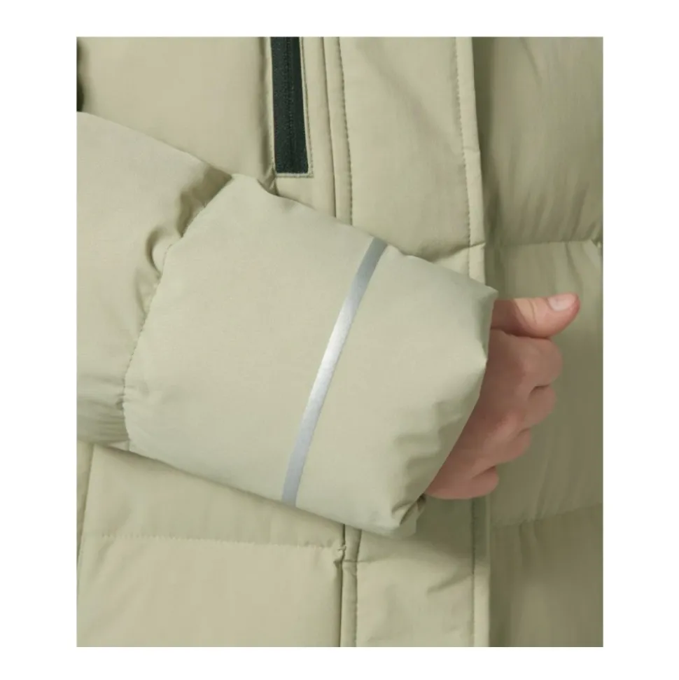 Lichte Puffy Parka Jas