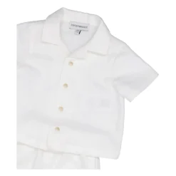 Linnenmix Overhemd Bermuda Set