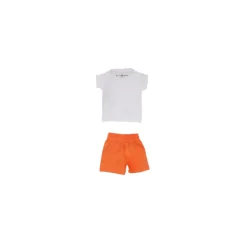 Logo Front Shorts en T-shirt Set