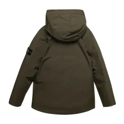 Logo Patch Zip-Up Jas