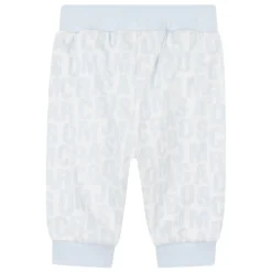 Logo Print Kleding Set Clear Blue