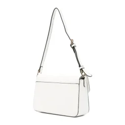 Logo Print Meisjes Schoudertas Beige