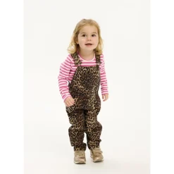 Luipaard Denim Tuinbroek Veer Grijs