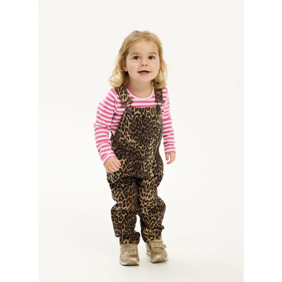 Luipaard Denim Tuinbroek Veer Grijs