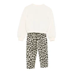 Luipaardprint Meisjes Trainingspak Jurk