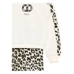 Luipaardprint Meisjes Trainingspak Jurk