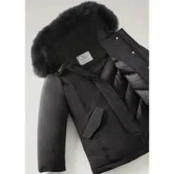 Luxe Arctic Cashmere Parka