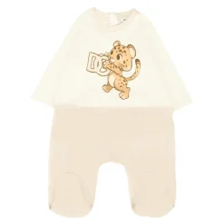 Luxe Ivoor Romper Hoed Slabbetje Set