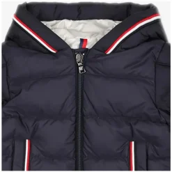 Marineblauw Gewatteerd Pufferjack voor Baby Jongens