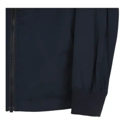 Marineblauwe Jas met Capuchon