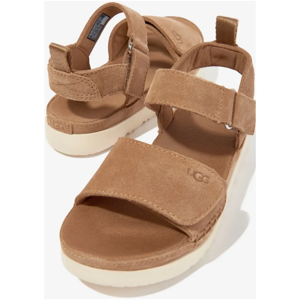 Meisjes Goldenstar Bruine Sandalen