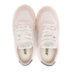 Meisjes Medalist Sneakers in Wit/Roze