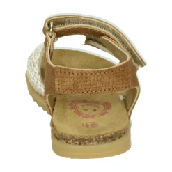 Meisjes Sandalen in Cognac Leer