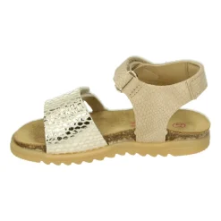 Meisjes Sandalen Taupe Leer Nubuck