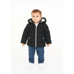 Meisjes Winterjas Warm Zwart