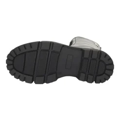 Meisjes Zwarte Winter Veterschoenen Platform Laarzen