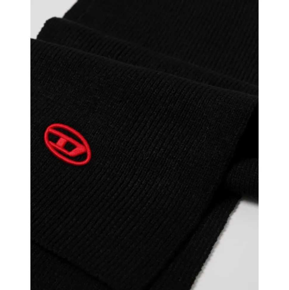 Merino wollen gebreide sjaal