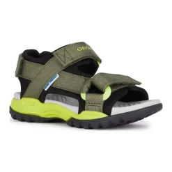 Militaire Lime Sandalen voor Jongens