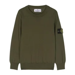 Militair-geïnspireerde Gebreide Trui