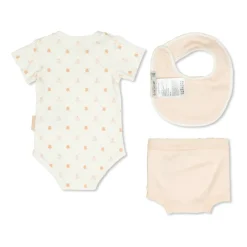 Moncler Enfant Set: Bodysuit, Rompers en Bib