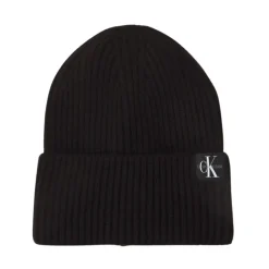 Monogram Beanie Zwart Unisex